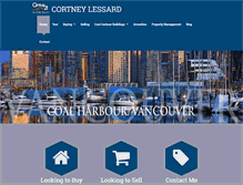 Tablet Screenshot of coalharbour-condos.ca